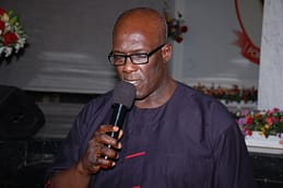 Opening prayer by Pastor Gboyega Adesiyan