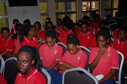 Cross section of participants at the funfair