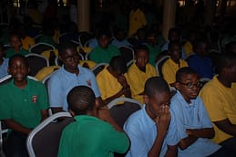 Cross section of participants at the funfair