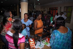Funfair participants also had access to various assorted delicacies