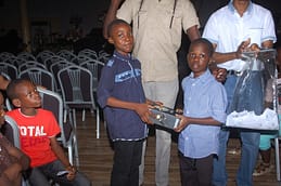 Prizes awarded to deserving contestants and participants at the funfair