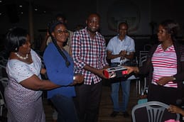 Prizes awarded to deserving contestants and participants at the funfair