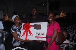 Raffle draw winners randomly picked for the different star prizes