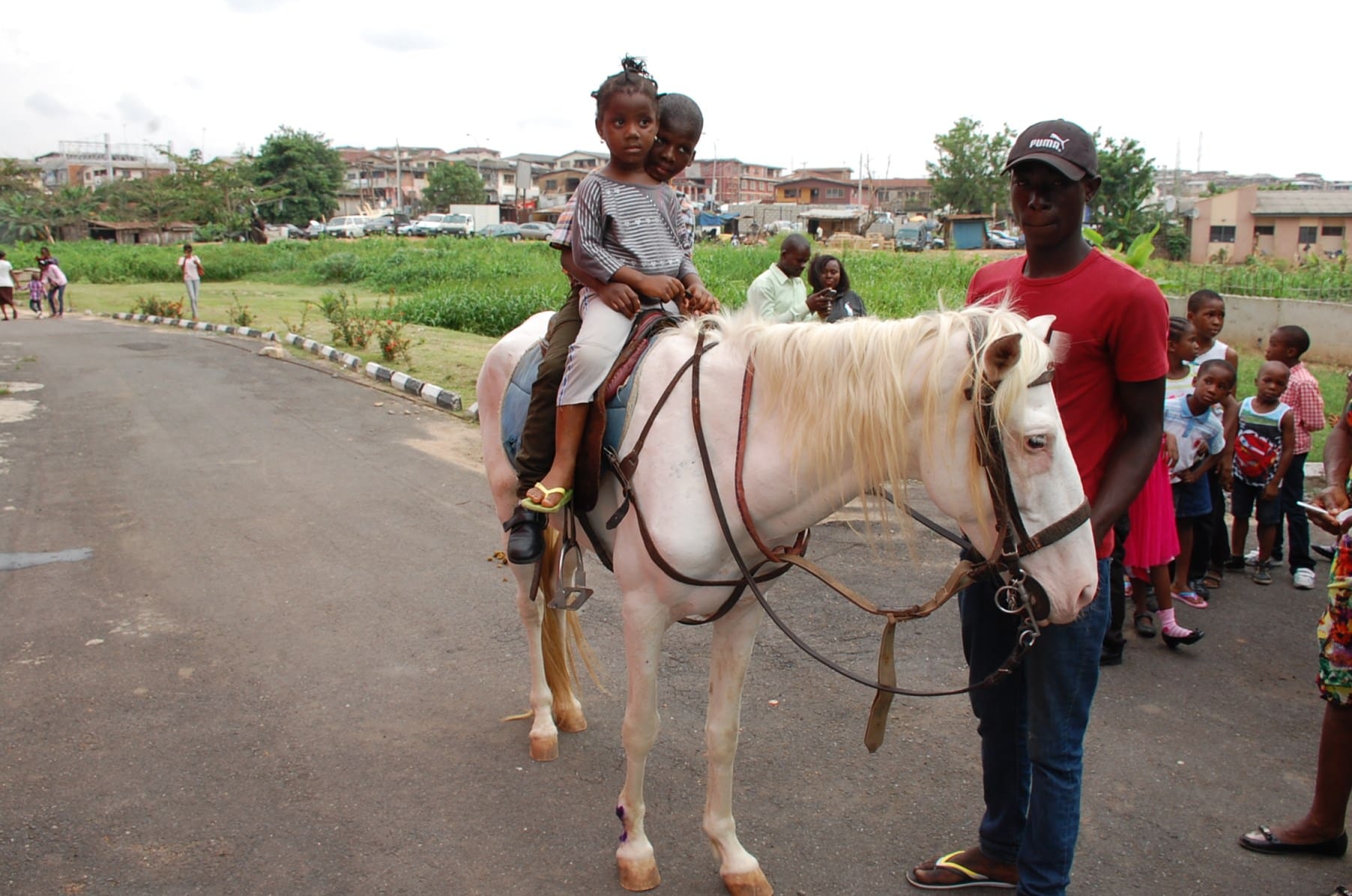 Participants also enjoyed horseback riding at the funfair
